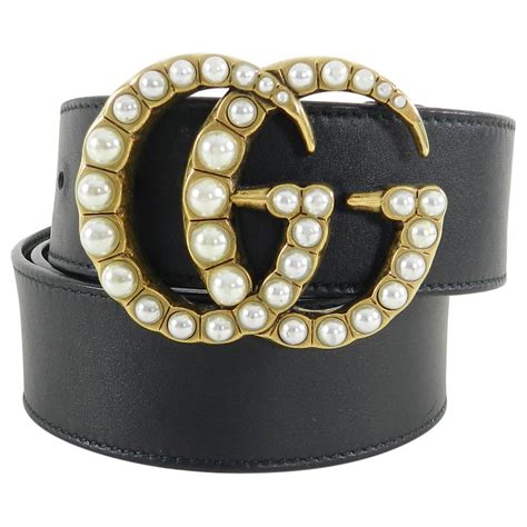 gucci pearl belt large|gucci pearl belt small.